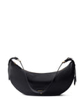 Prada Women Demi-Lune Leather Shoulder Bag