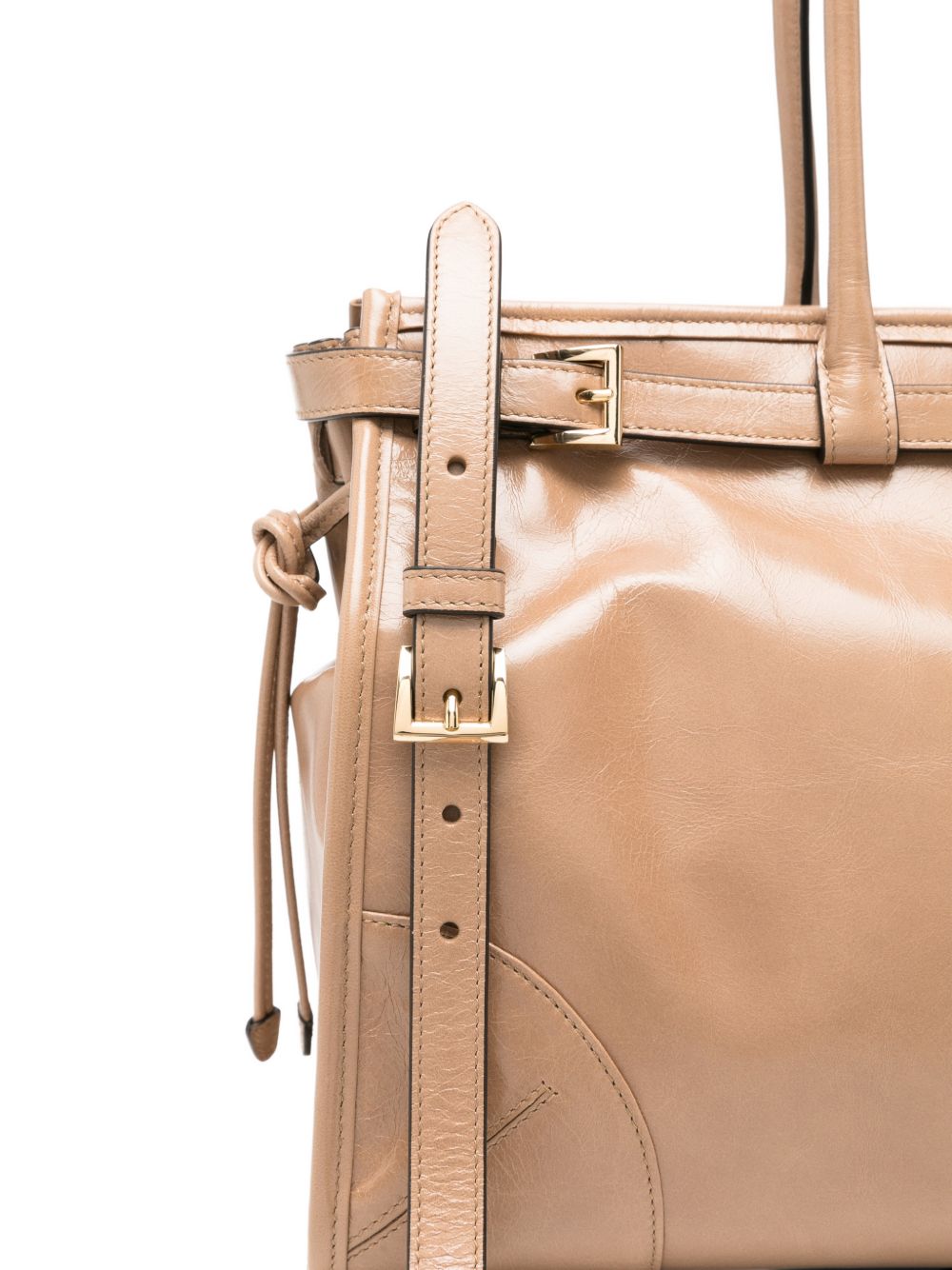 Prada Women Prada Bonnie Large Leather Handbag