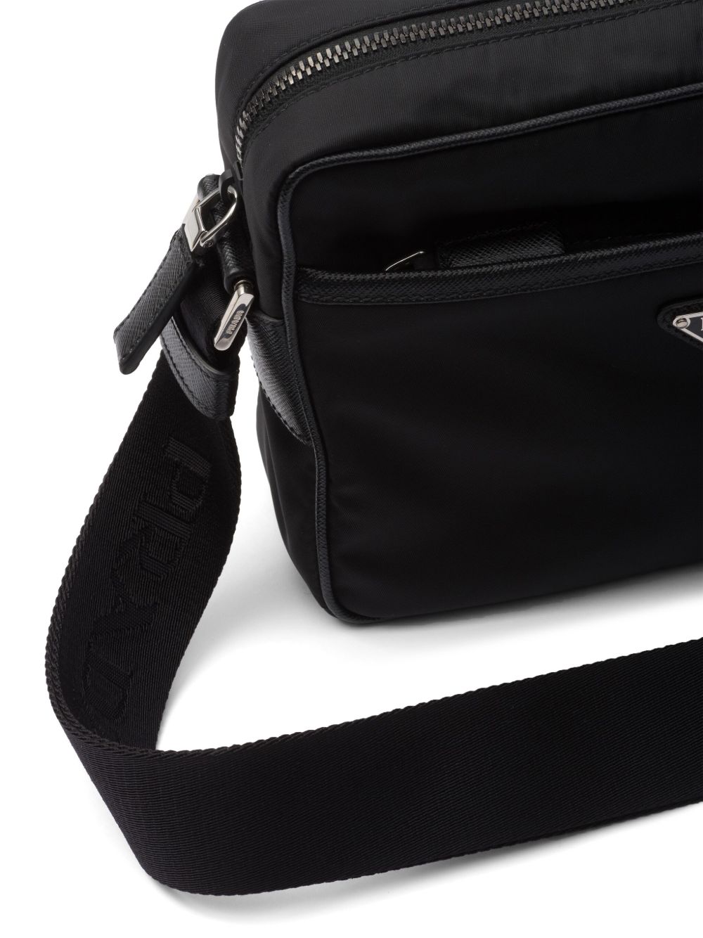 Prada Men Re-Nylon And Saffiano Shoulder Bag