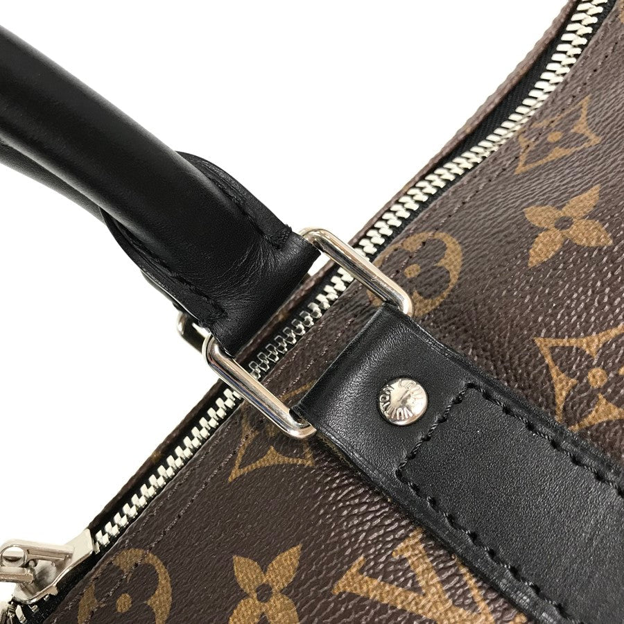 LOUIS VUITTON Monogram Macassar Keepall Bandouliere 45 M56711 Boston bag