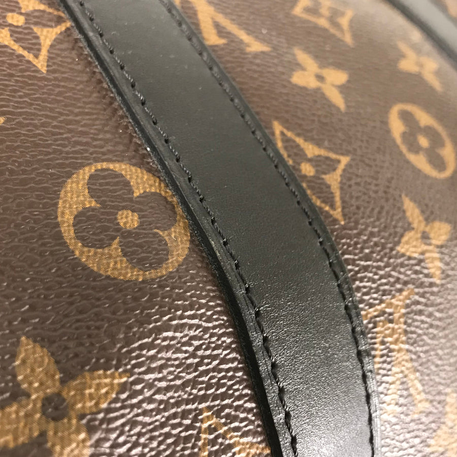 LOUIS VUITTON Monogram Macassar Keepall Bandouliere 45 M56711 Boston bag