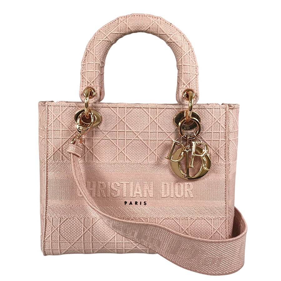 Dior Canage Medium LADY D-LITE Hand bag