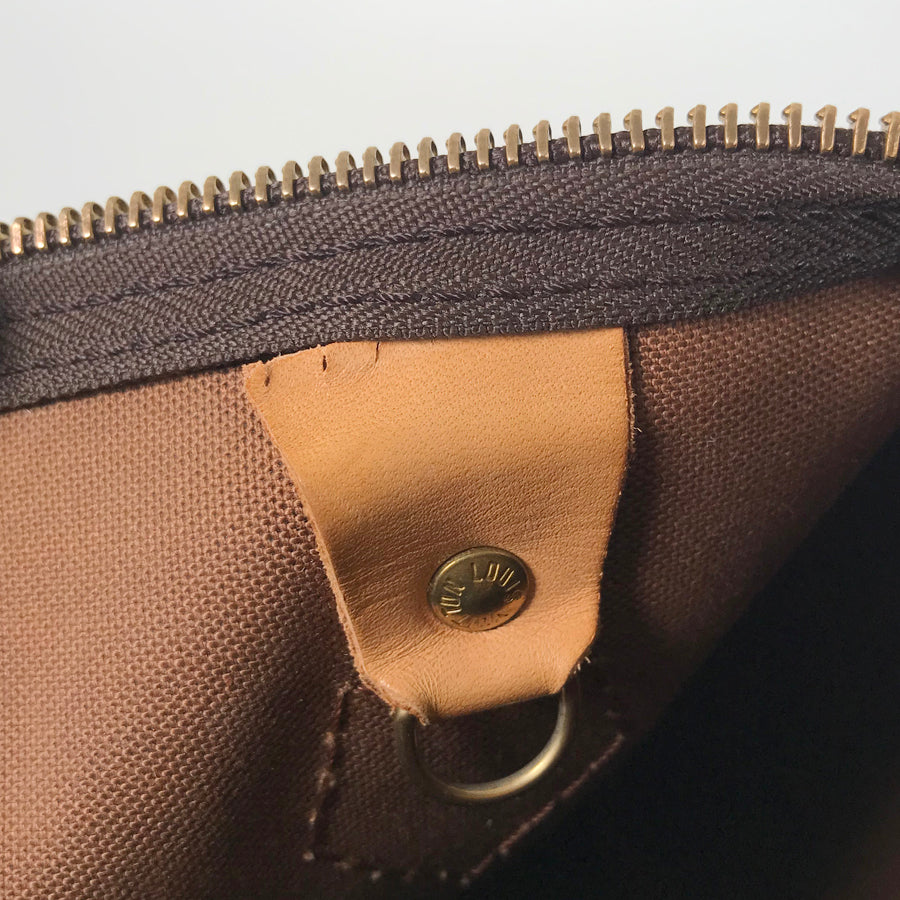 LOUIS VUITTON Monogram Speedy 25 M41528 Hand bag