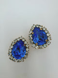 Chanel 1995 Vintage Barbie Earrings with Blue Sapphire