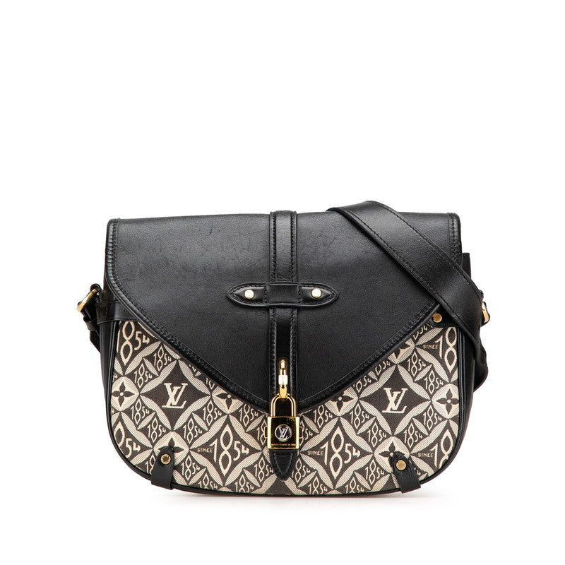 Louis Vuitton Since1854 Neo Saumur Canvas Leather Shoulder Bag
