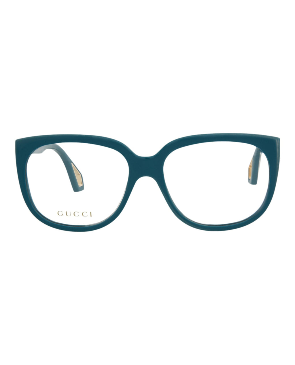 Gucci Womens Square/Rectangle Blue Blue Transparent Fashion Designer Eyewear