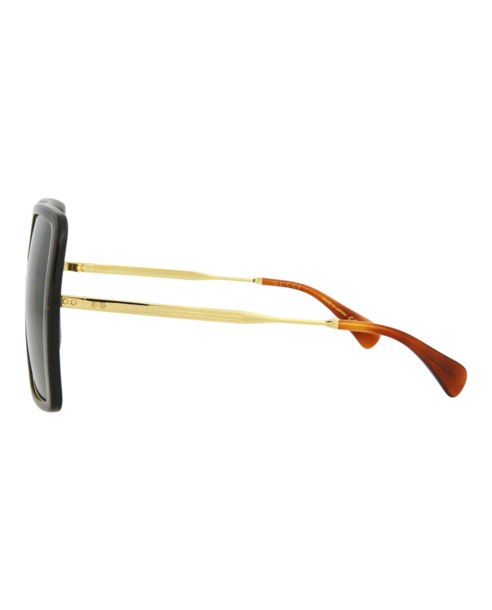 Gucci Womens  Grey Gold Grey Fashion Designer Eyewear