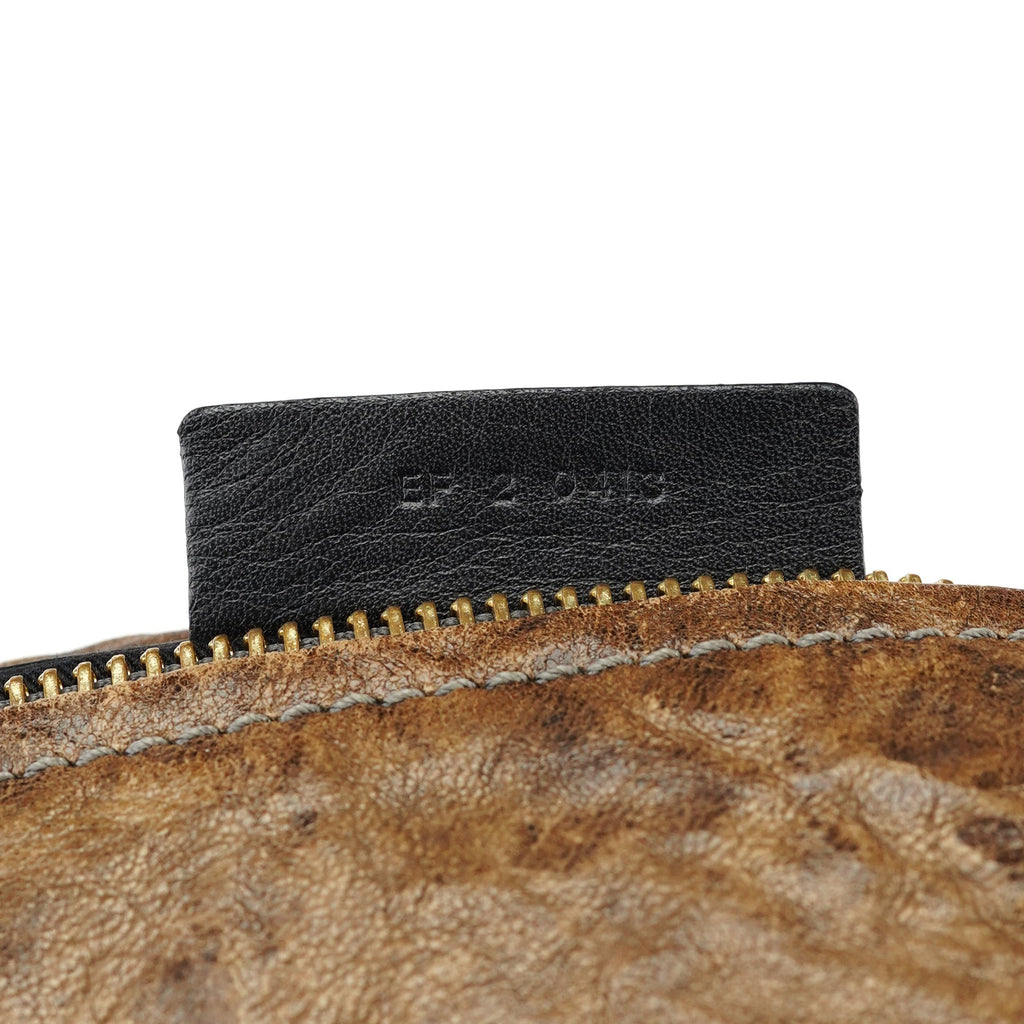 Brown Leather Pandora Shoulder Bag