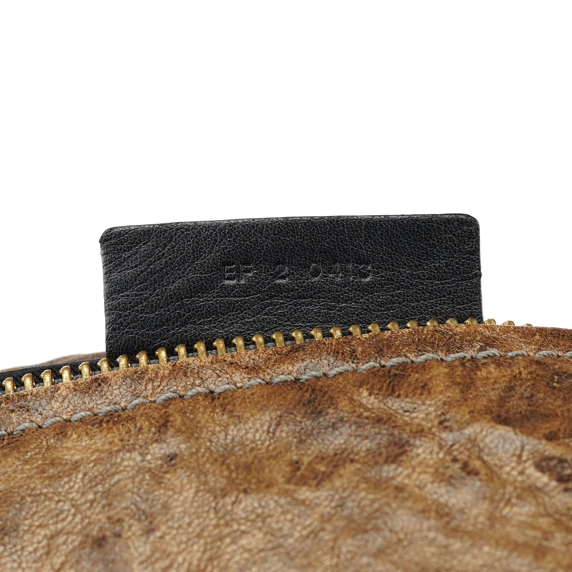 Brown Leather Pandora Shoulder Bag