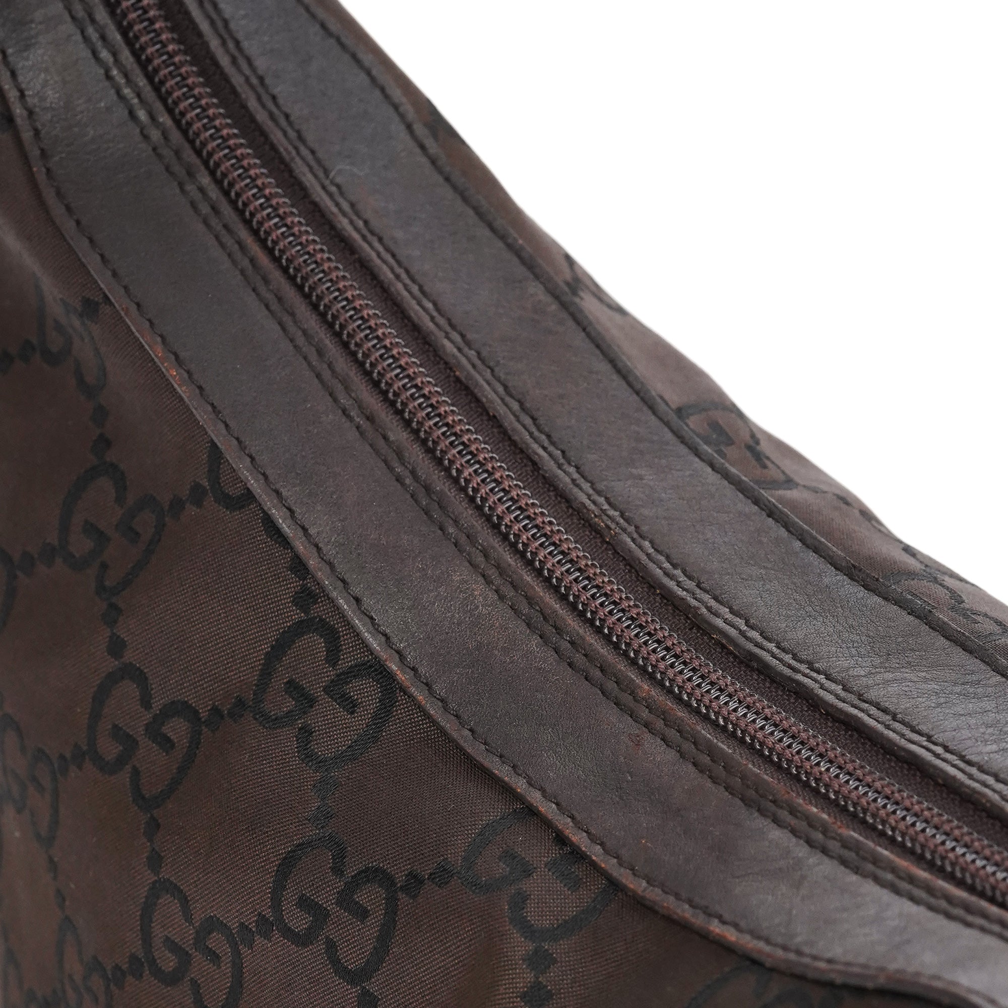 000 0531 Brown GG Bamboo Shoulder Bag