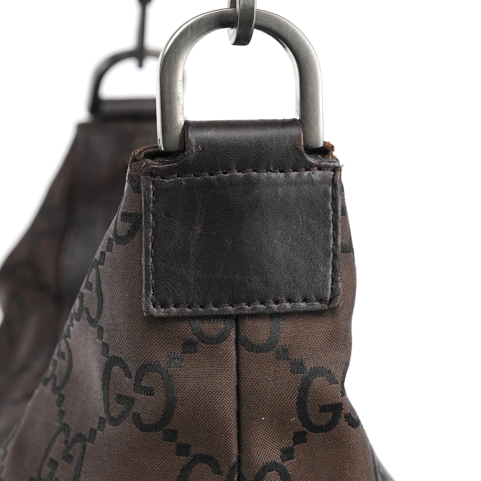 000 0531 Brown GG Bamboo Shoulder Bag