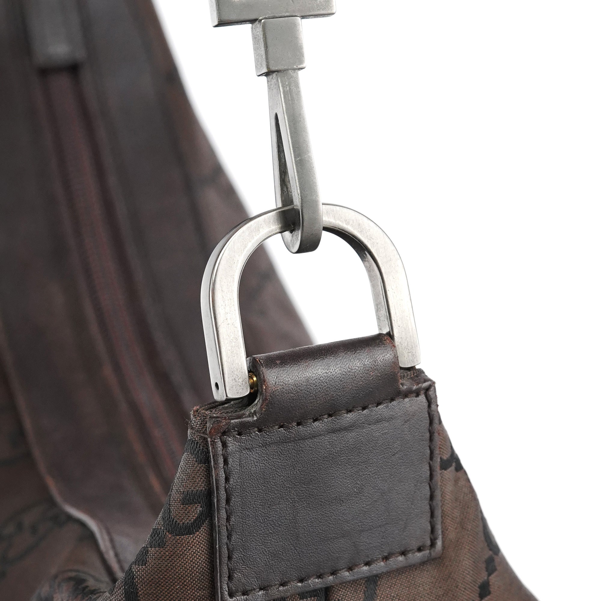 000 0531 Brown GG Bamboo Shoulder Bag
