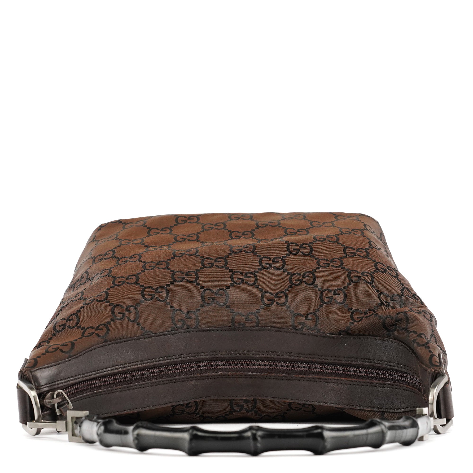 000 0531 Brown GG Bamboo Shoulder Bag