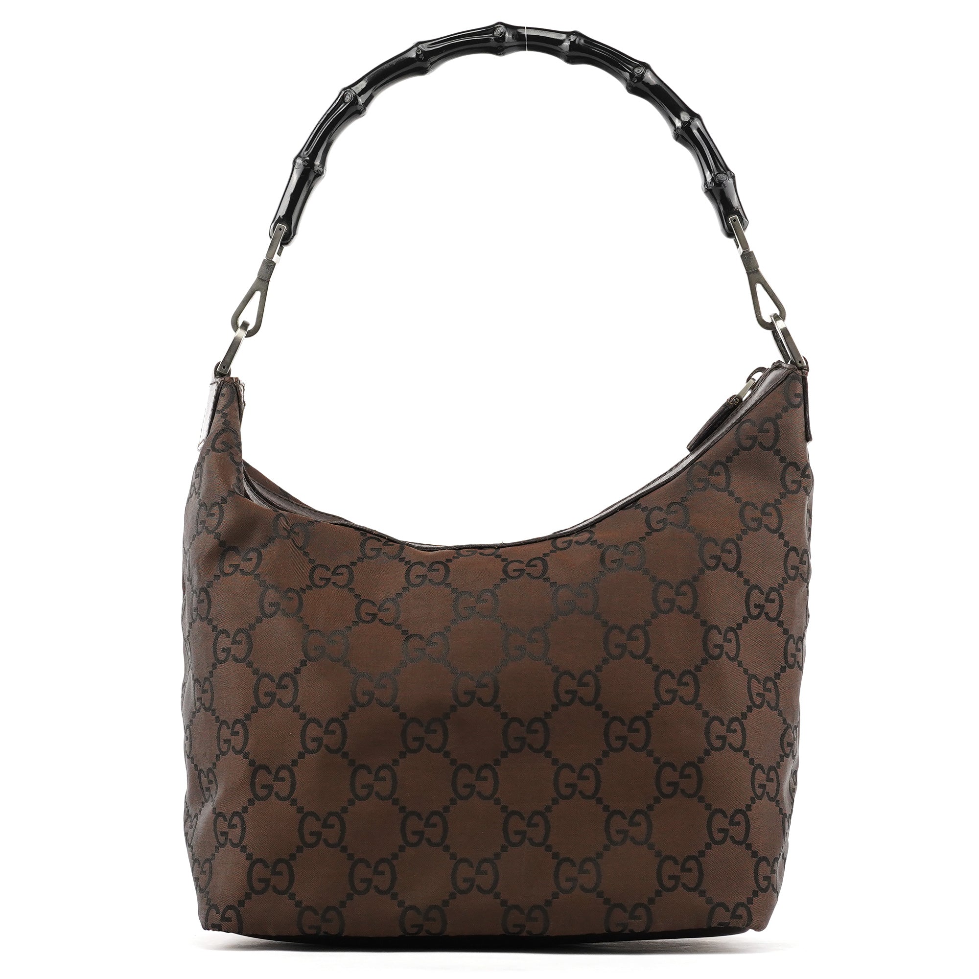 000 0531 Brown GG Bamboo Shoulder Bag