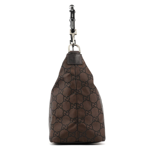 000 0531 Brown GG Bamboo Shoulder Bag