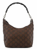 000 0531 Brown GG Bamboo Shoulder Bag