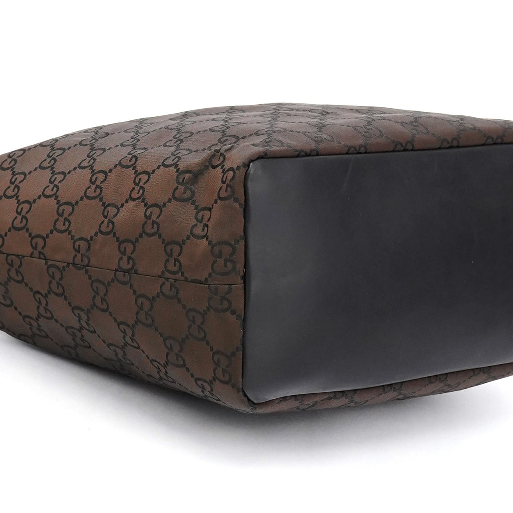 000 0833 Brown GG Bamboo Shoulder Bag