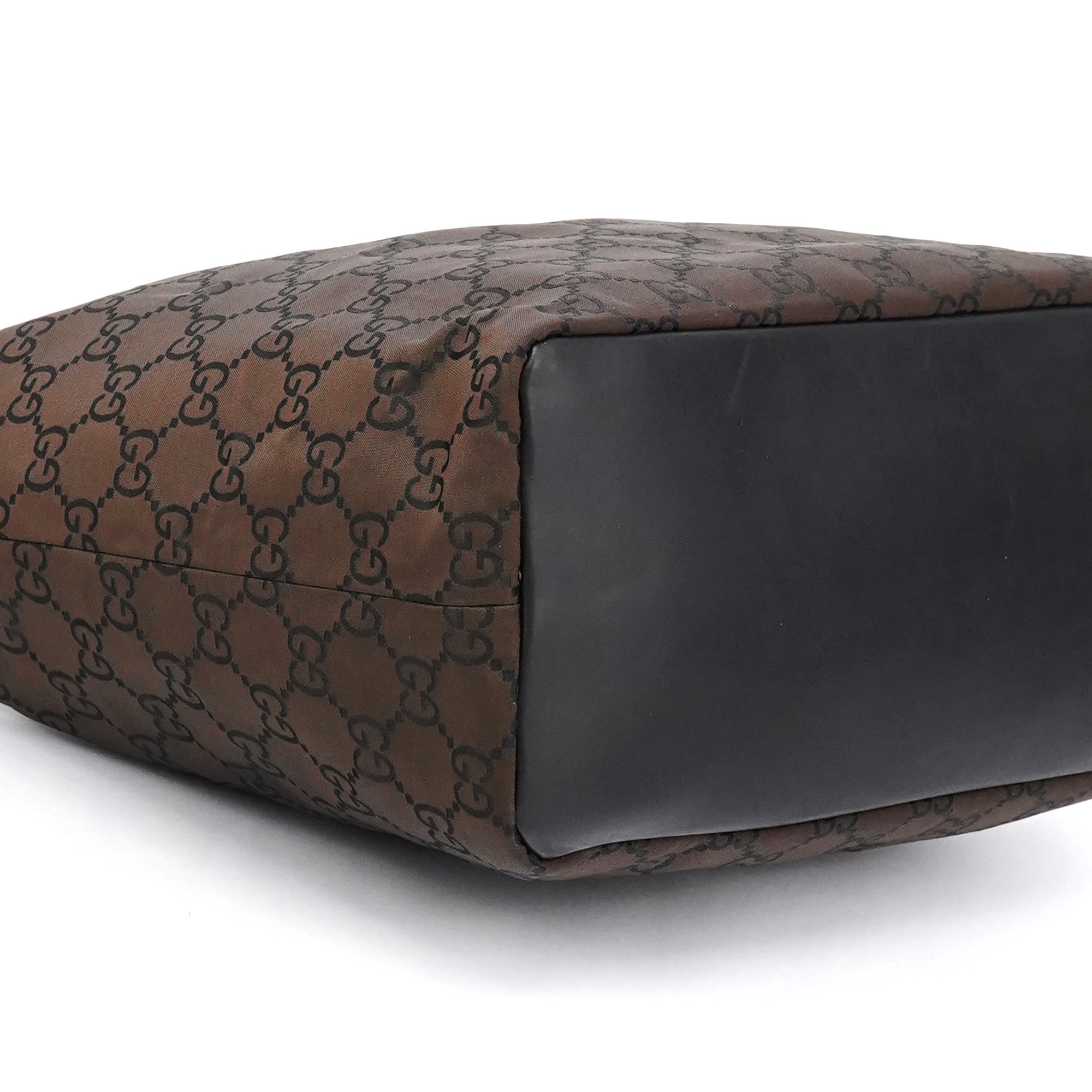 000 0833 Brown GG Bamboo Shoulder Bag