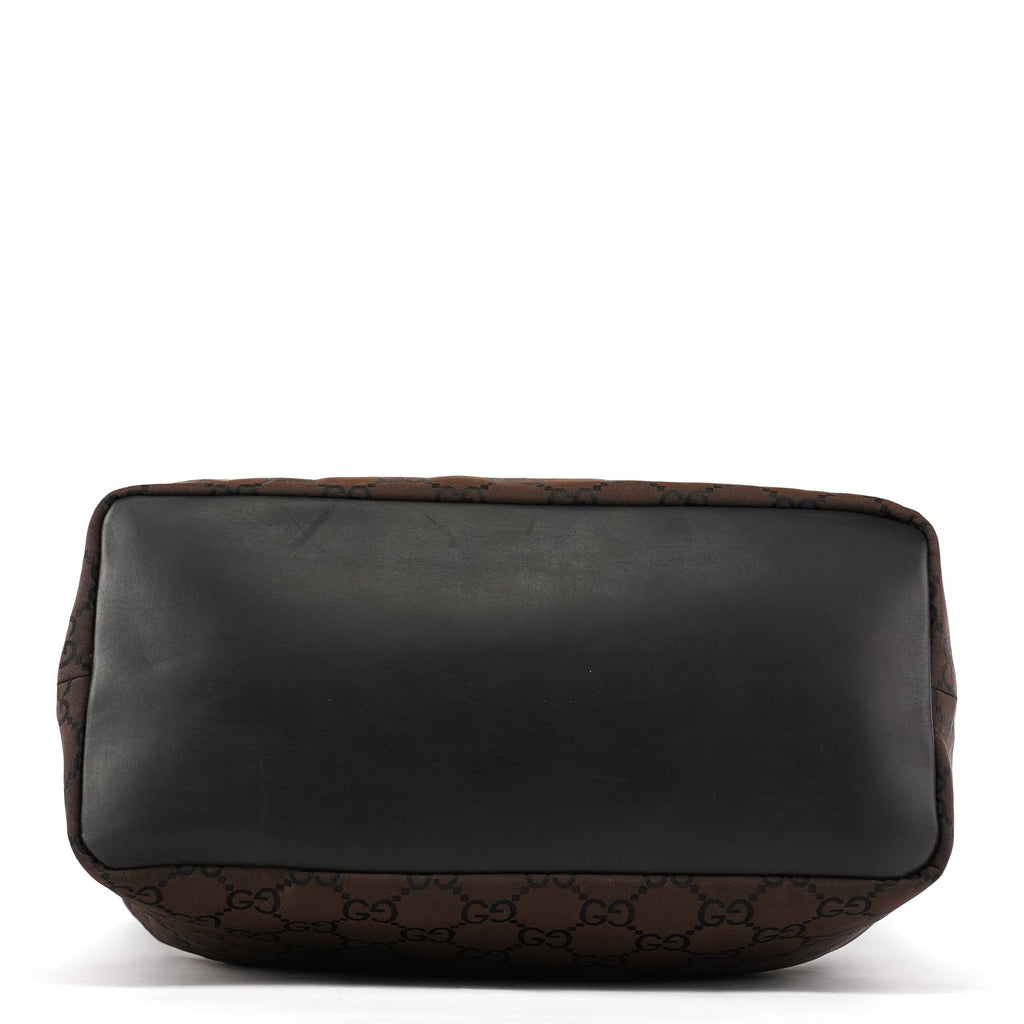 000 0833 Brown GG Bamboo Shoulder Bag
