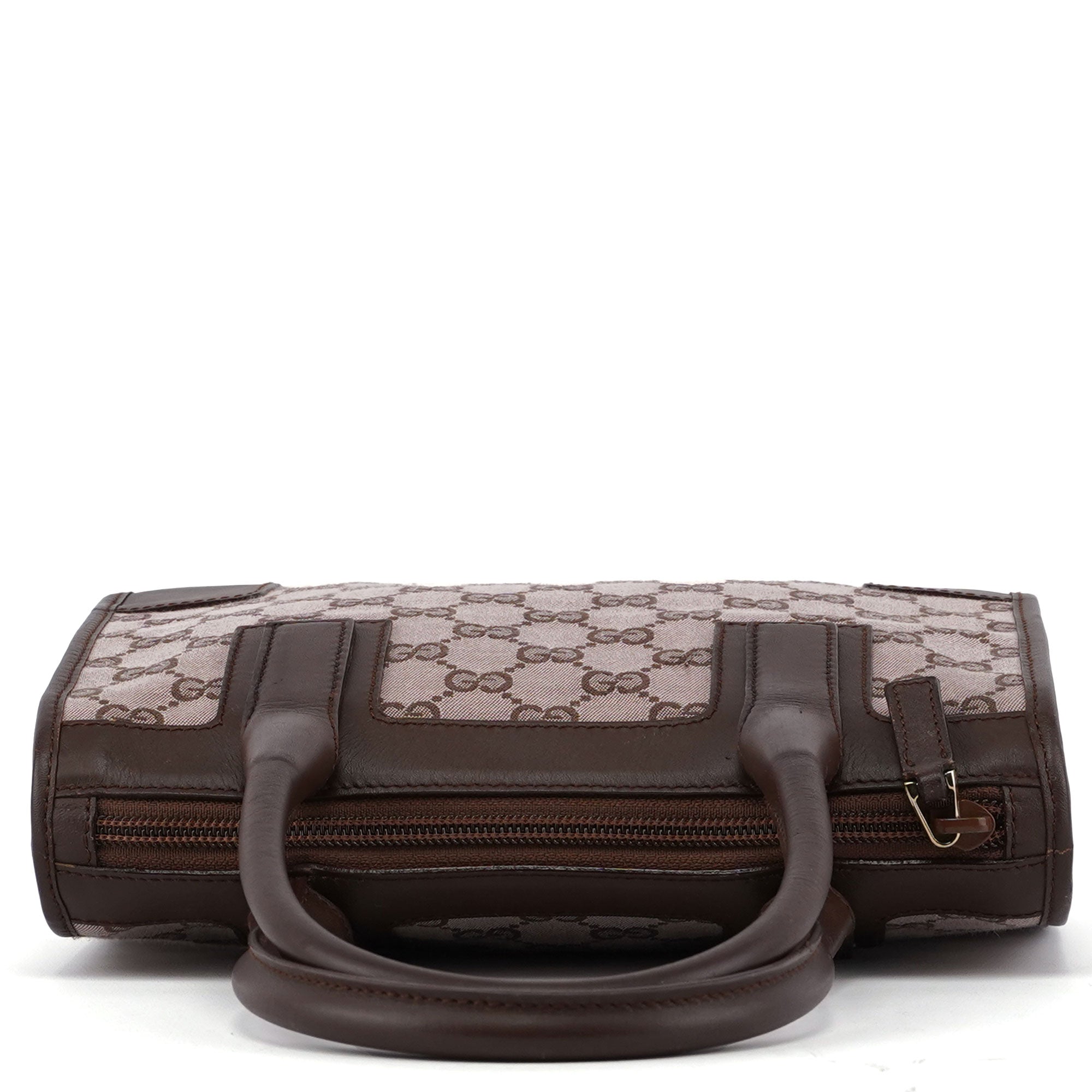 000 0856 Beige Brown GG Tote Bag