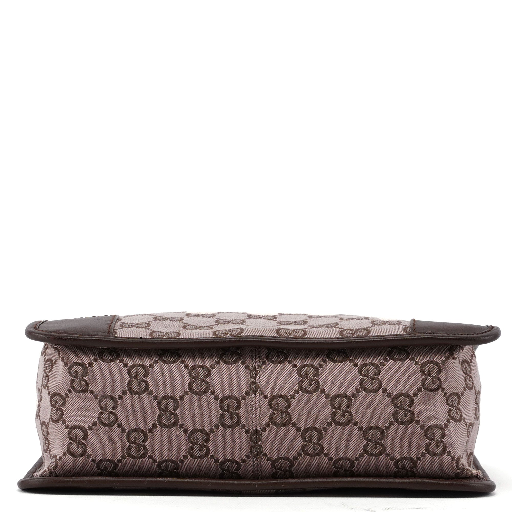 000 0856 Beige Brown GG Tote Bag
