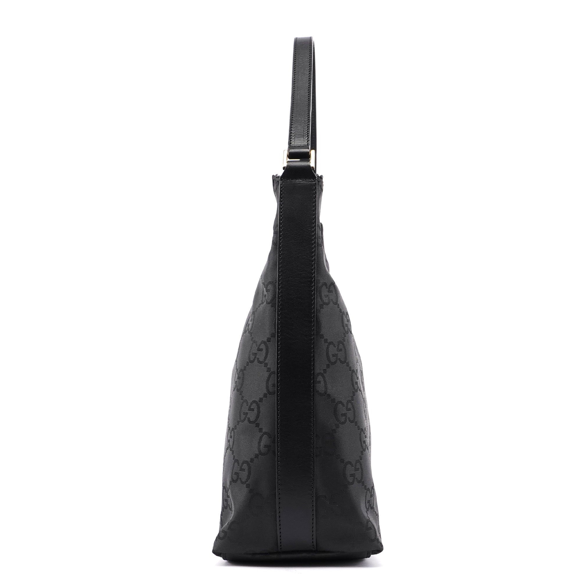 000 8602 Black GG Shoulder Bag