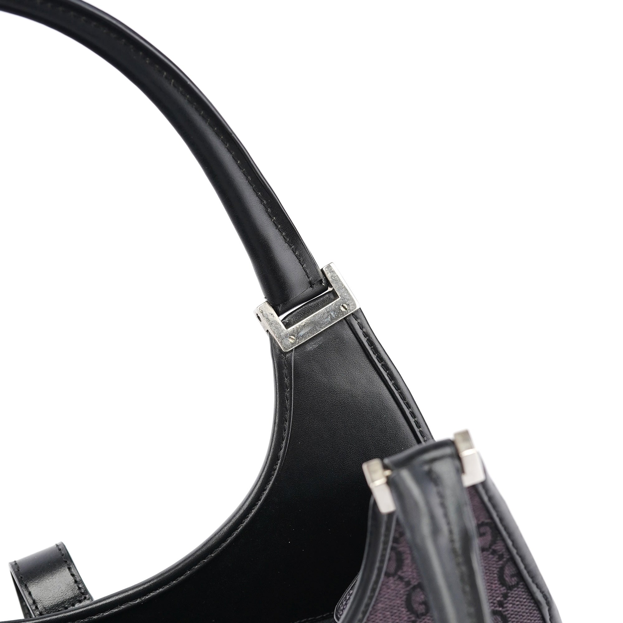 001 1067 Black GG Jackie Shoulder Bag