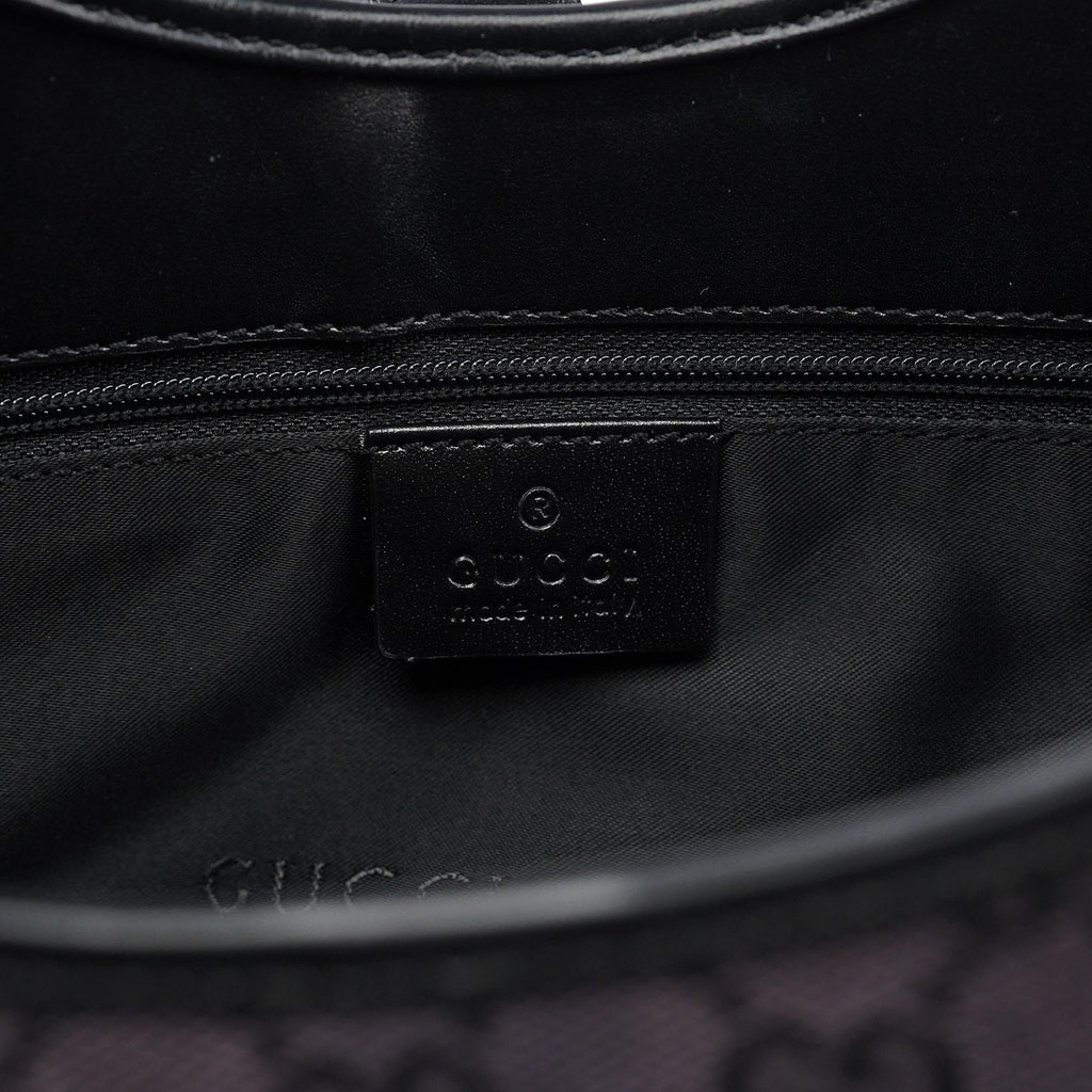 001 1067 Black GG Jackie Shoulder Bag