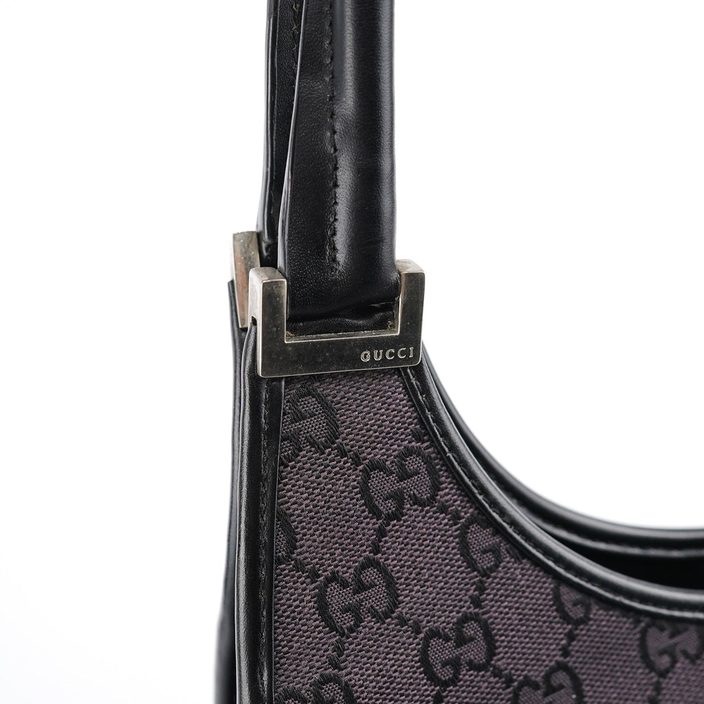 001 1067 Black GG Jackie Shoulder Bag