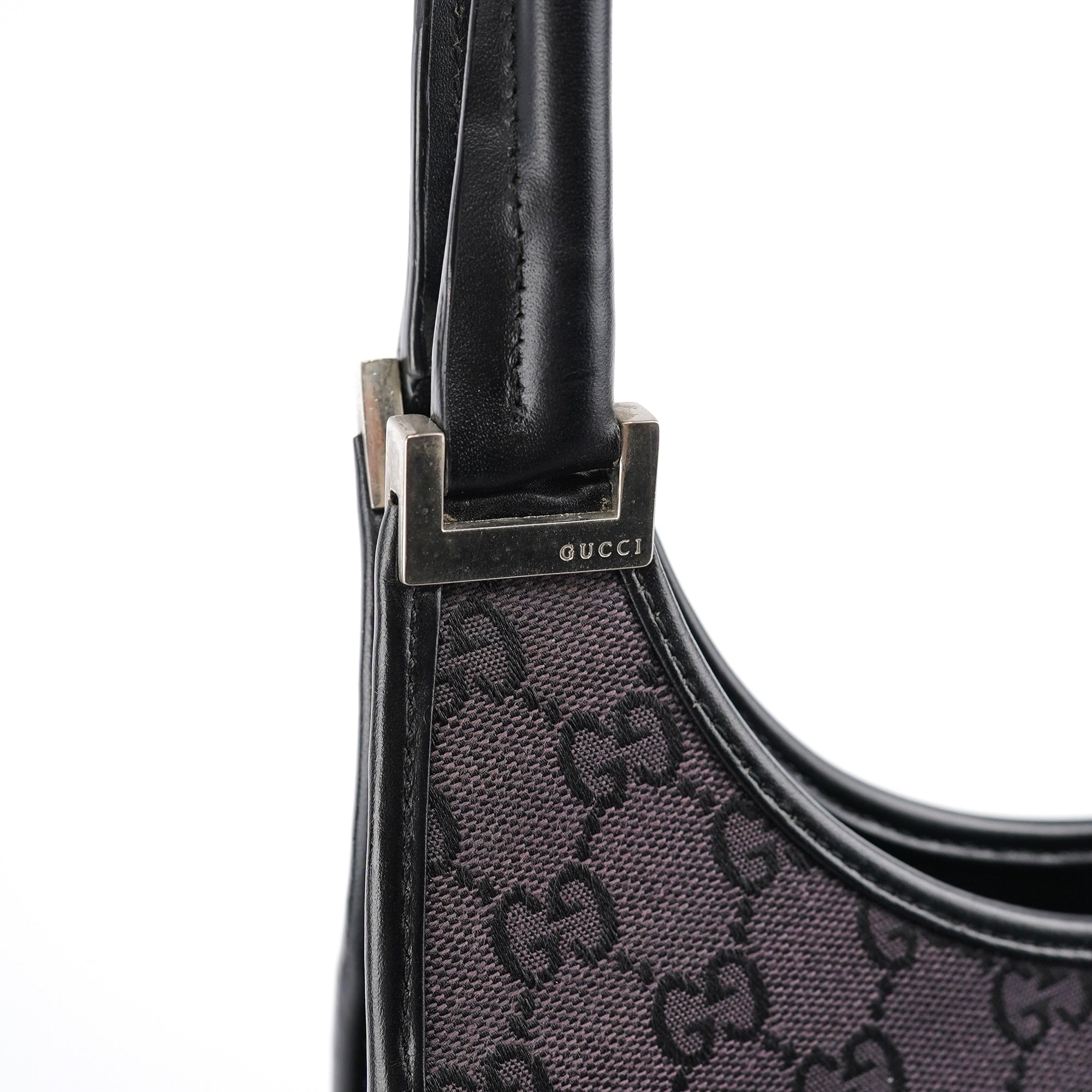 001 1067 Black GG Jackie Shoulder Bag
