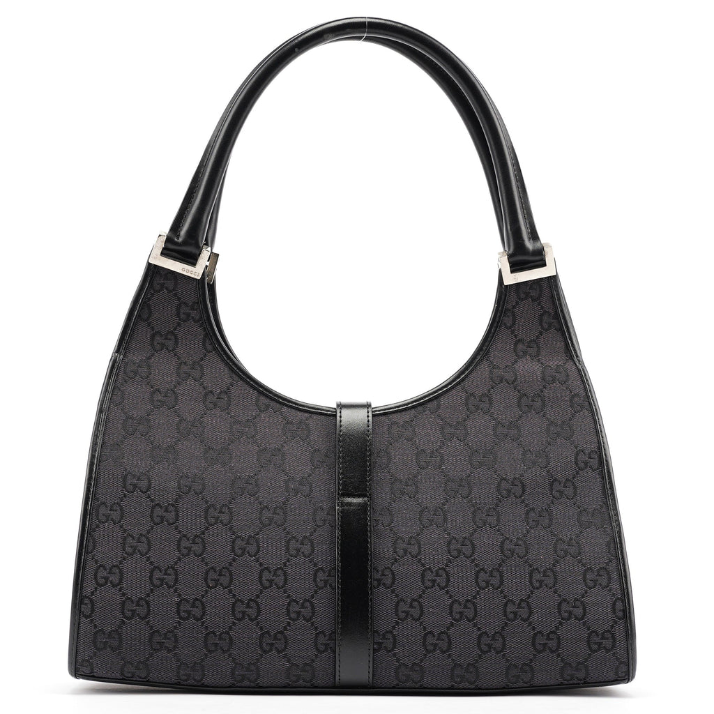 001 1067 Black GG Jackie Shoulder Bag