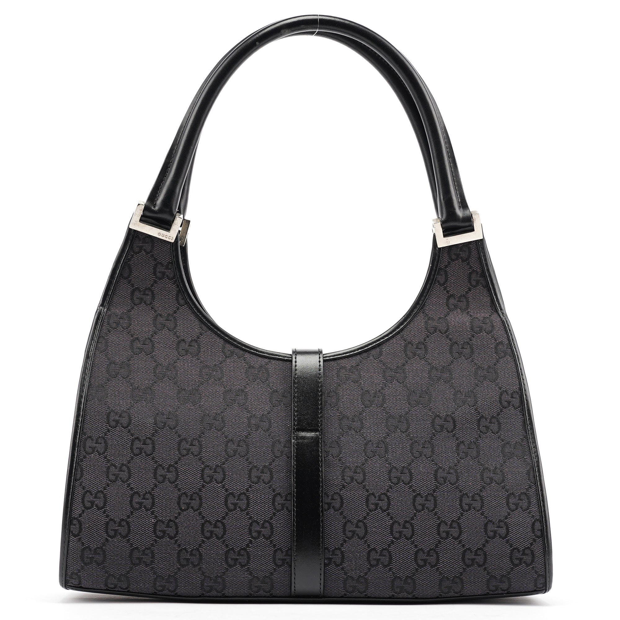 001 1067 Black GG Jackie Shoulder Bag