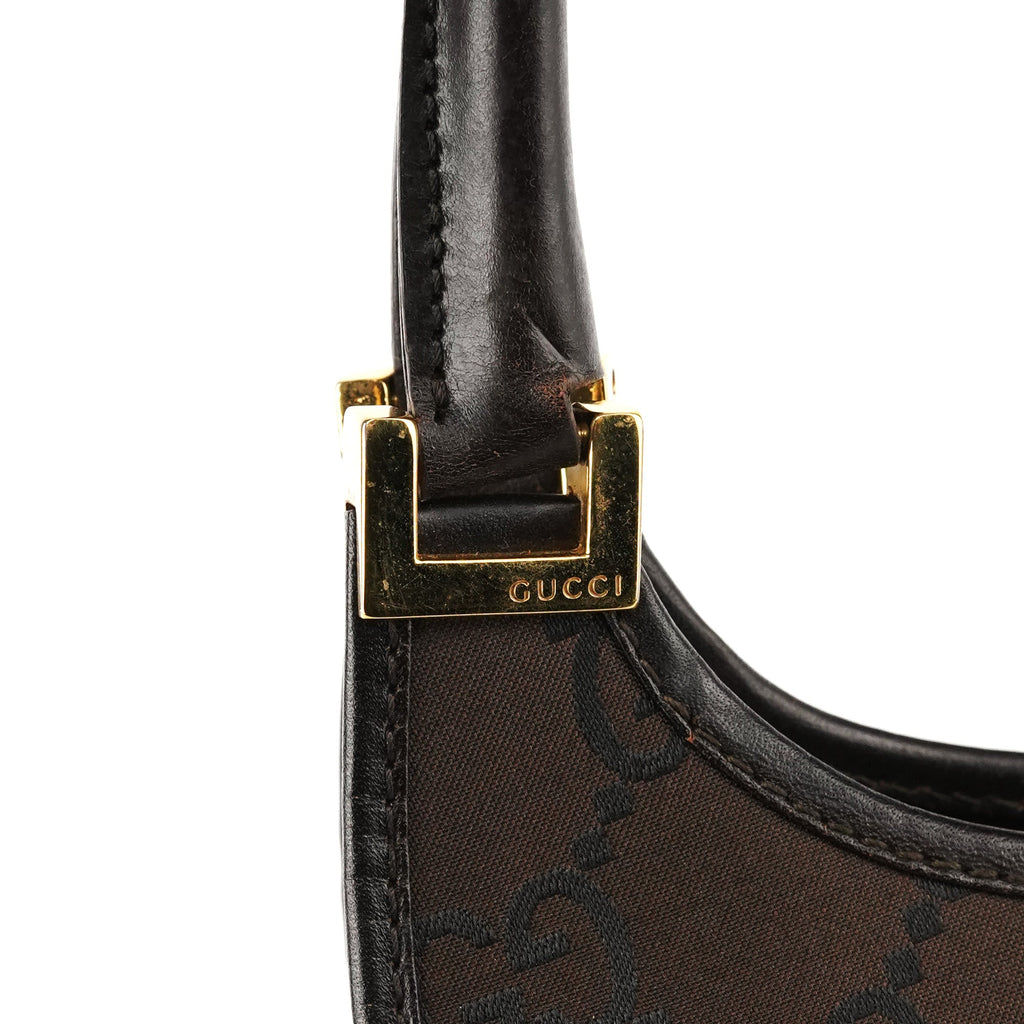 001 1068 Dark Brown GG Jackie Shoulder Bag
