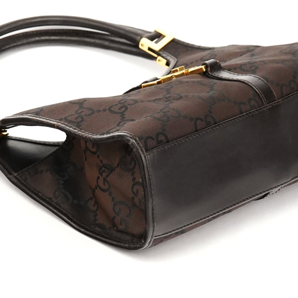 001 1068 Dark Brown GG Jackie Shoulder Bag