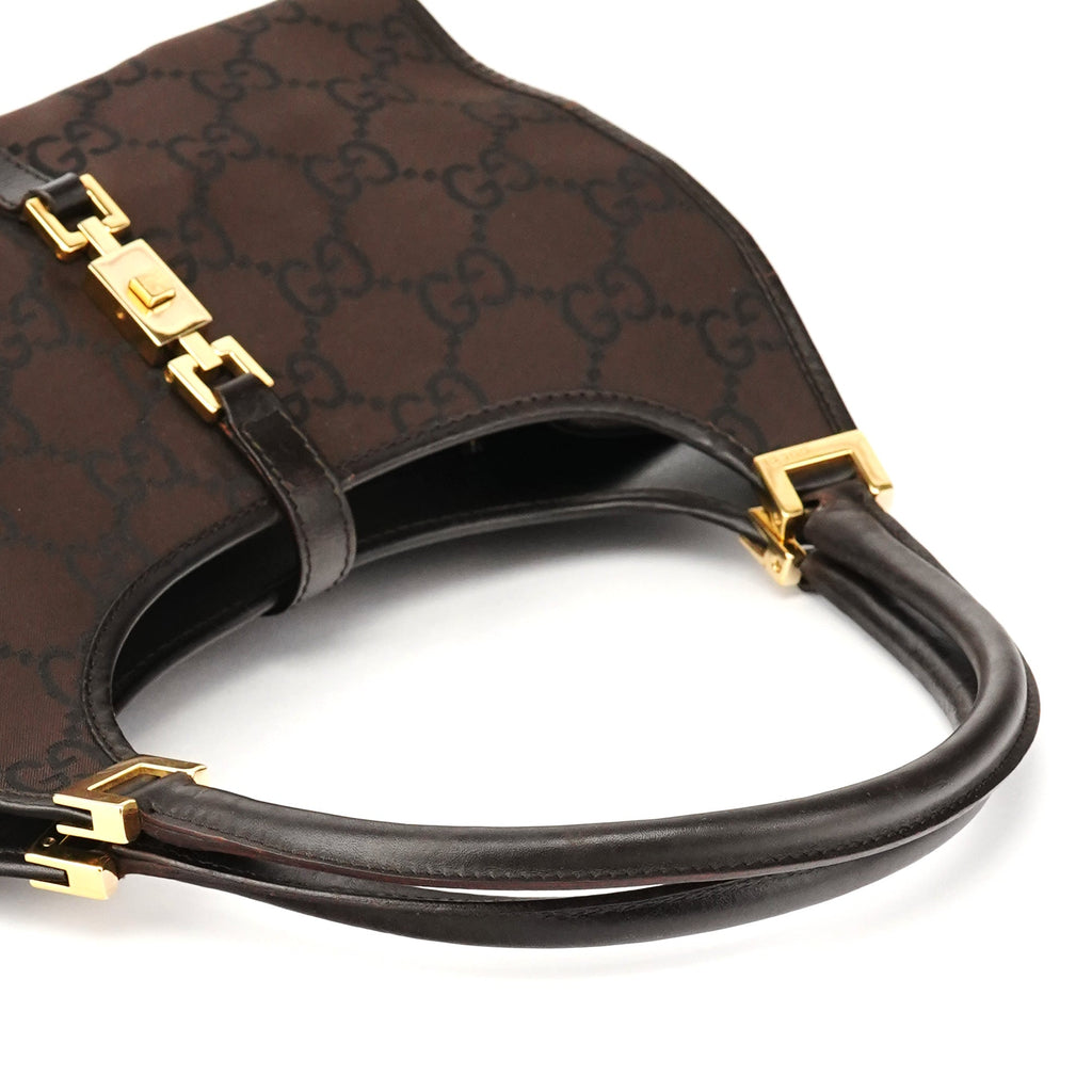 001 1068 Dark Brown GG Jackie Shoulder Bag