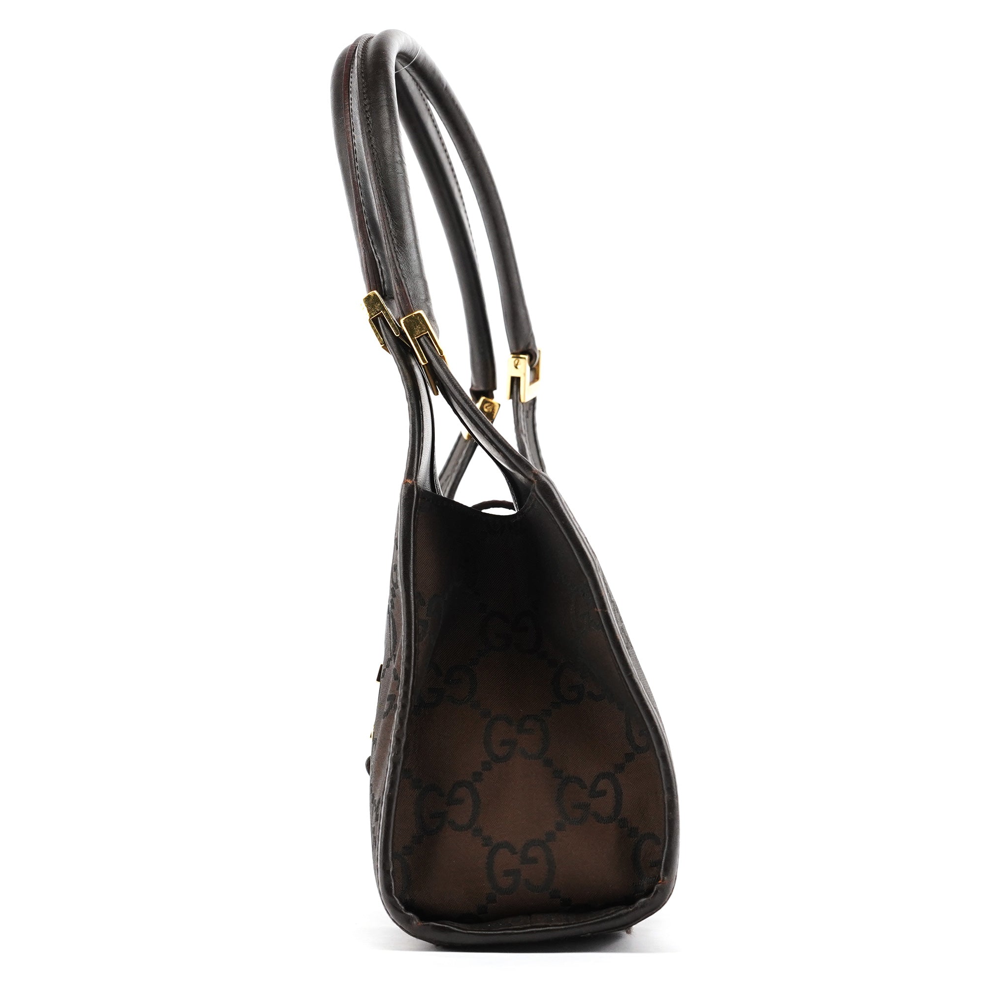 001 1068 Dark Brown GG Jackie Shoulder Bag
