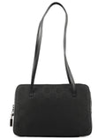 001 3074 Black GG Nylon Tote Bag