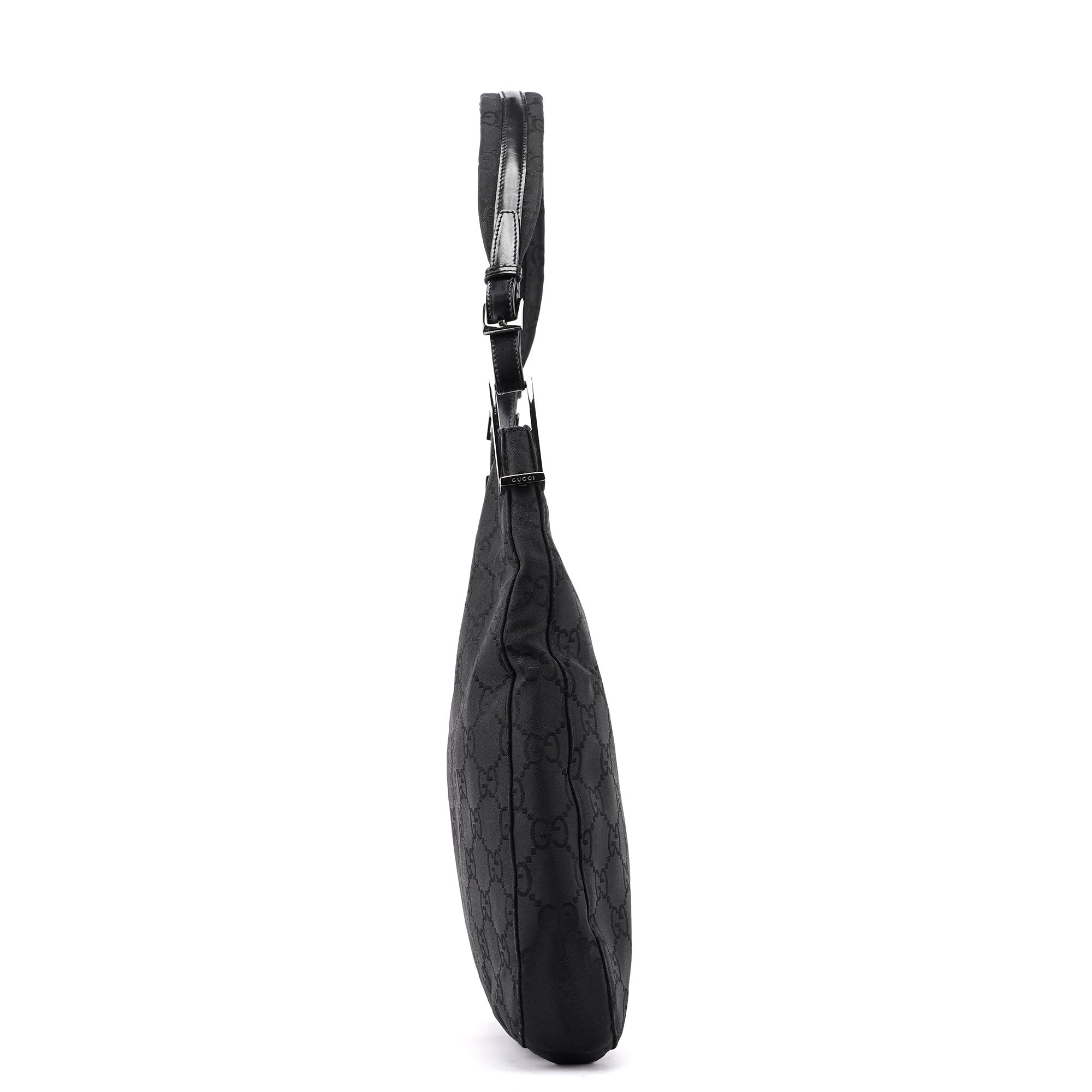 001 3166 Black GG Shoulder Bag