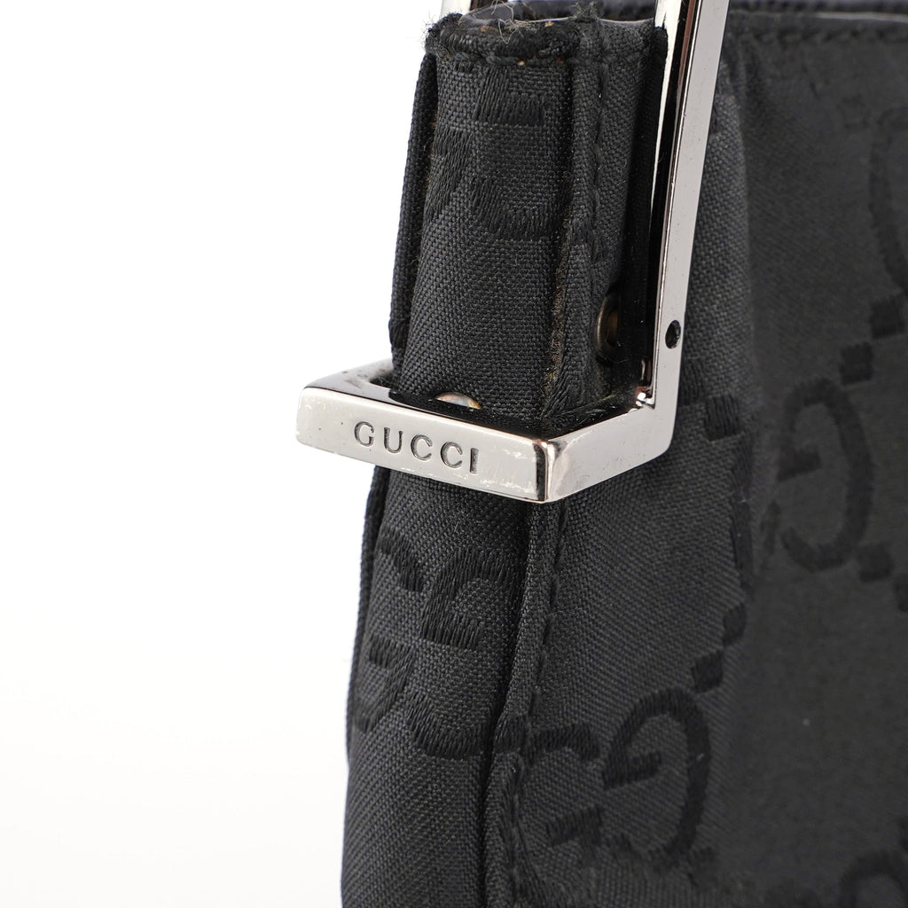 001 3166 Black GG Shoulder Bag