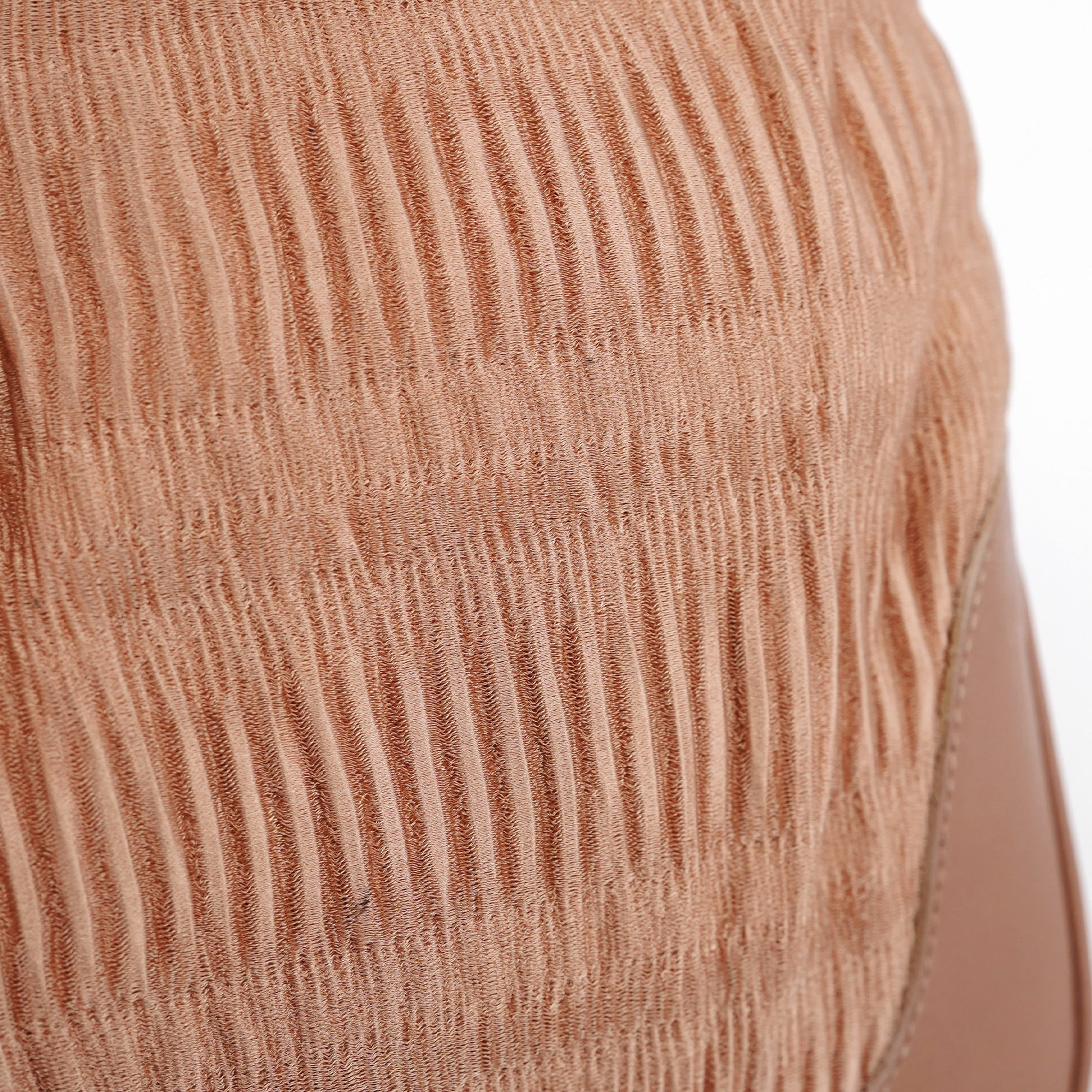 001 3306 Beige Silk Jackie Shoulder Bag