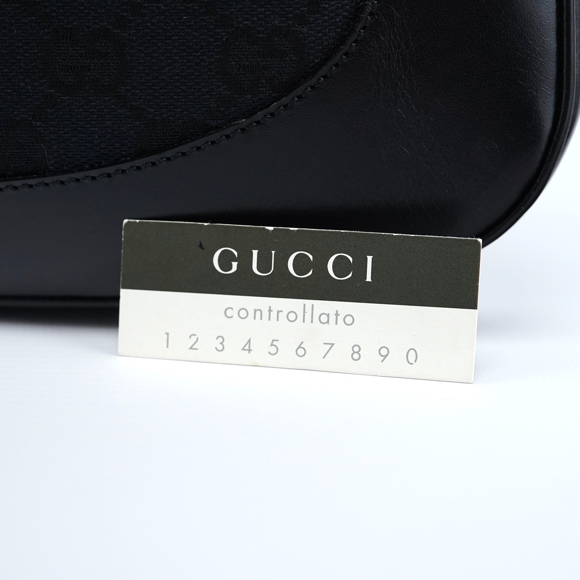 001 3306 Black GG Jackie Shoulder Bag