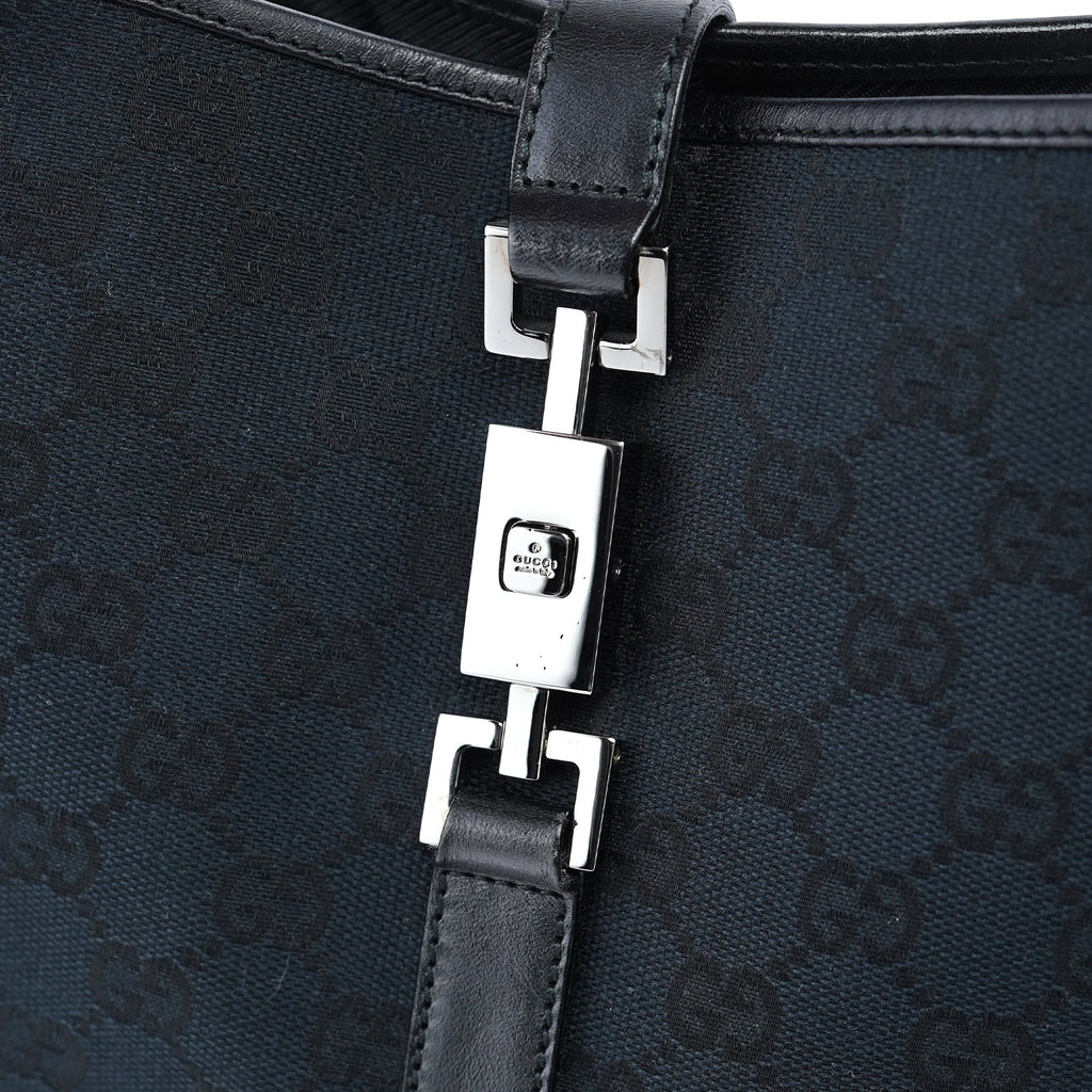 001 3306 Black GG Jackie Shoulder Bag