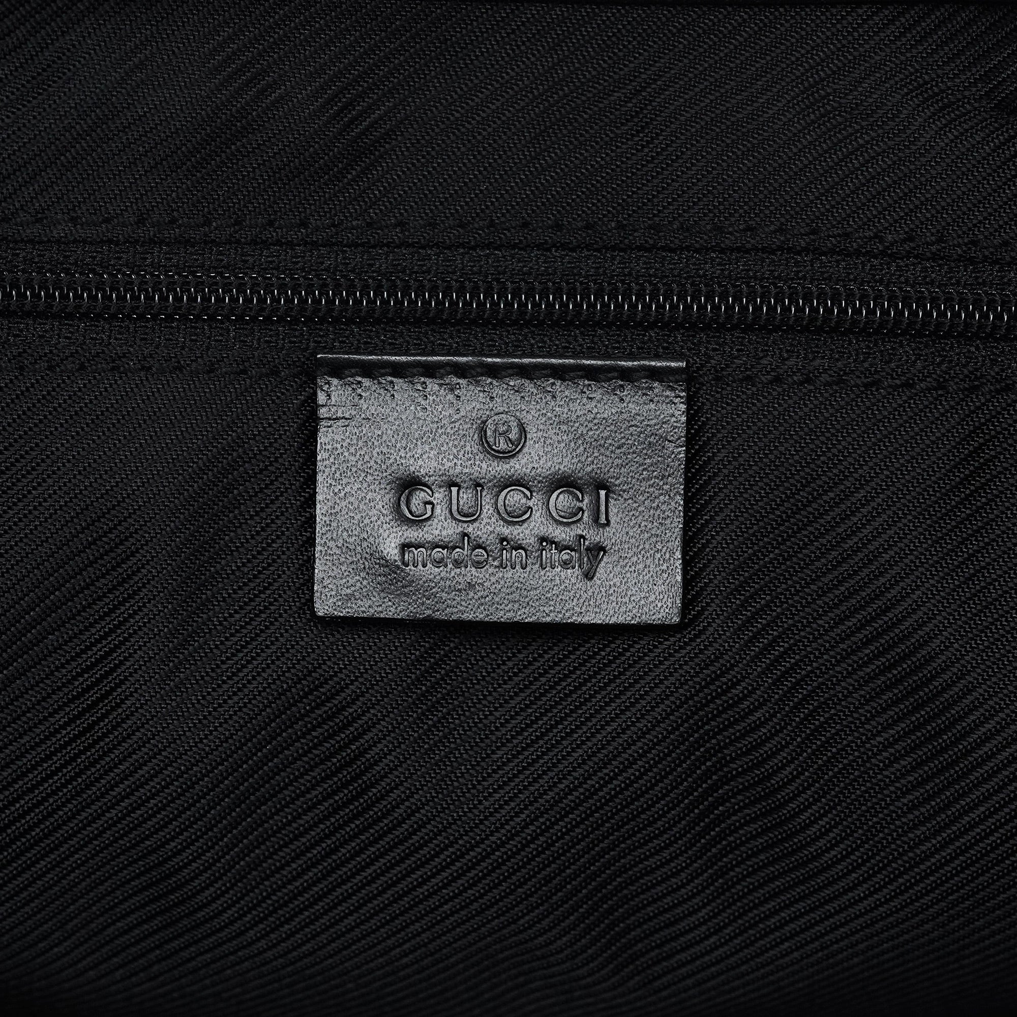 001 3306 Black GG Jackie Shoulder Bag