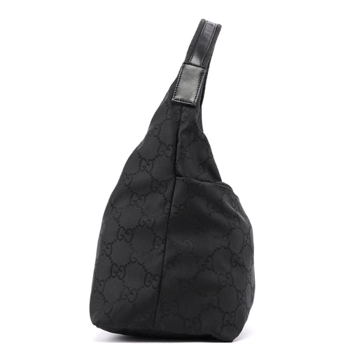 001 3380 Black GG Dual Pocket Shoulder Bag