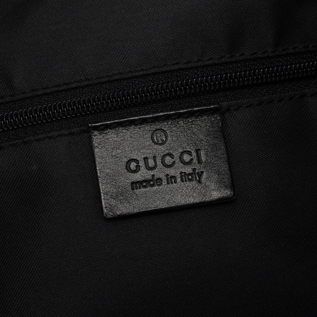 001 3380 Black GG Dual Pocket Shoulder Bag