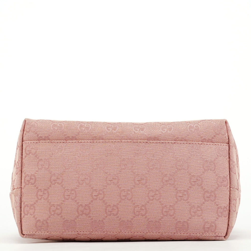 001 3386 Pink GG Canvas Shoulder Bag