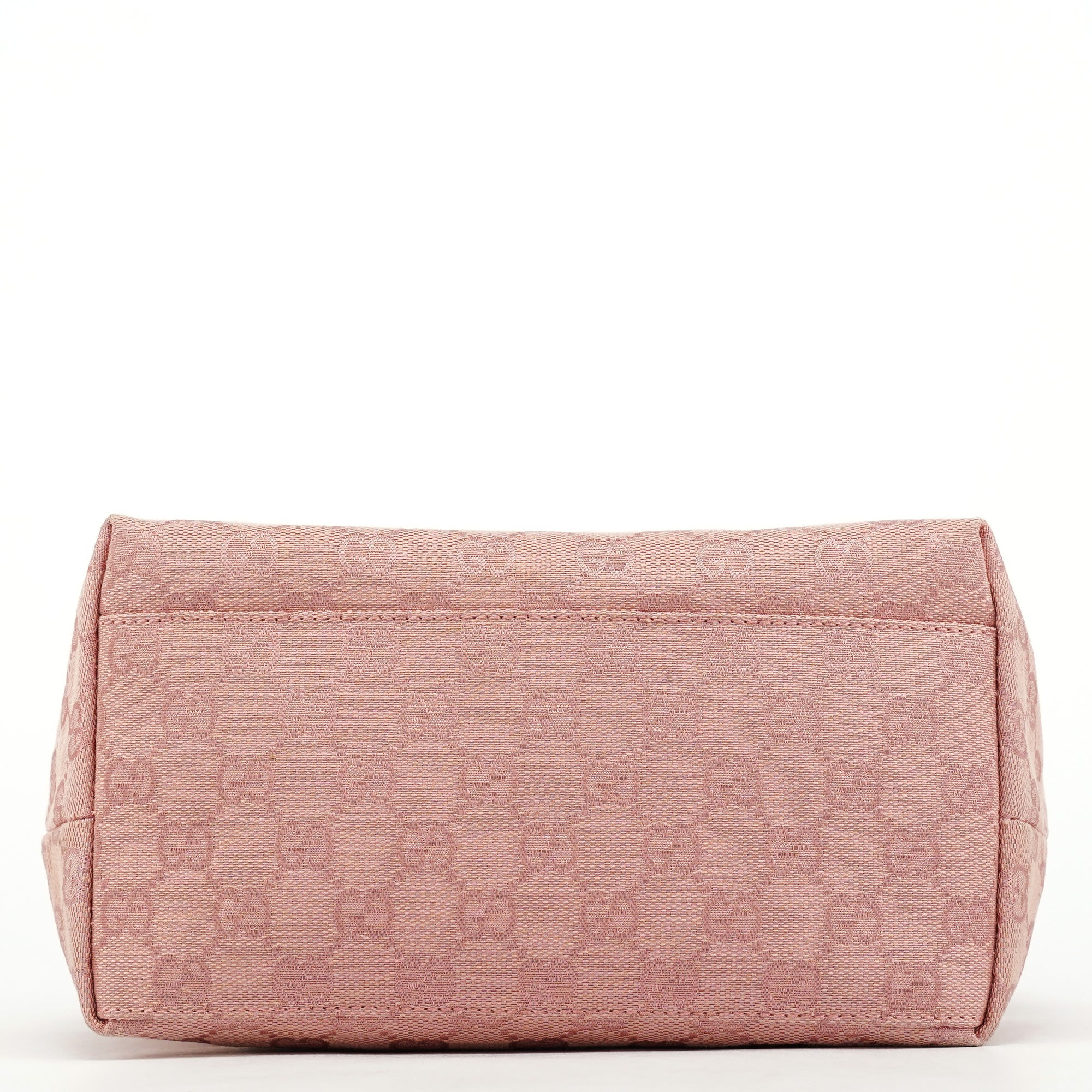 001 3386 Pink GG Canvas Shoulder Bag