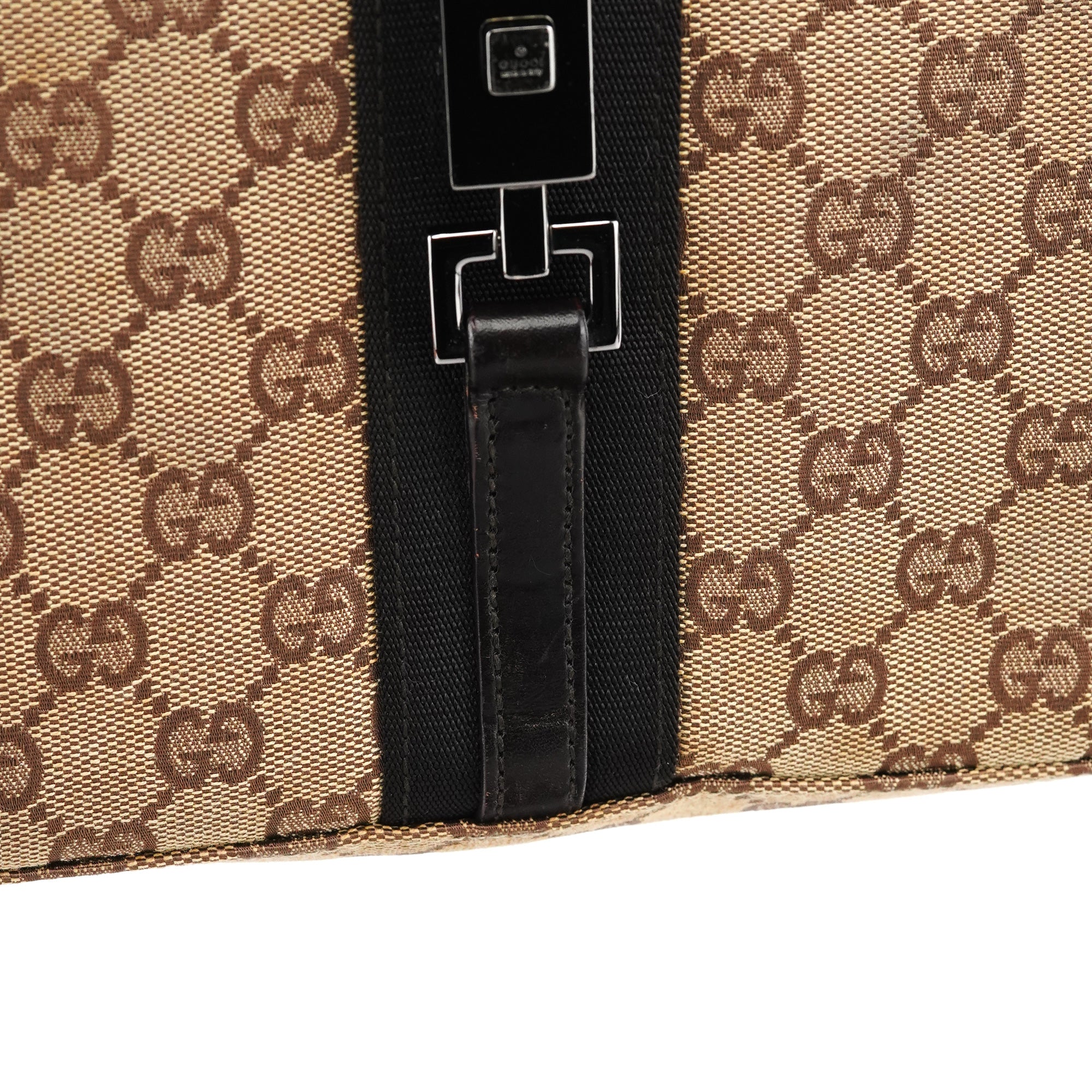 001 3734 Beige GG Jackie Shoulder Bag