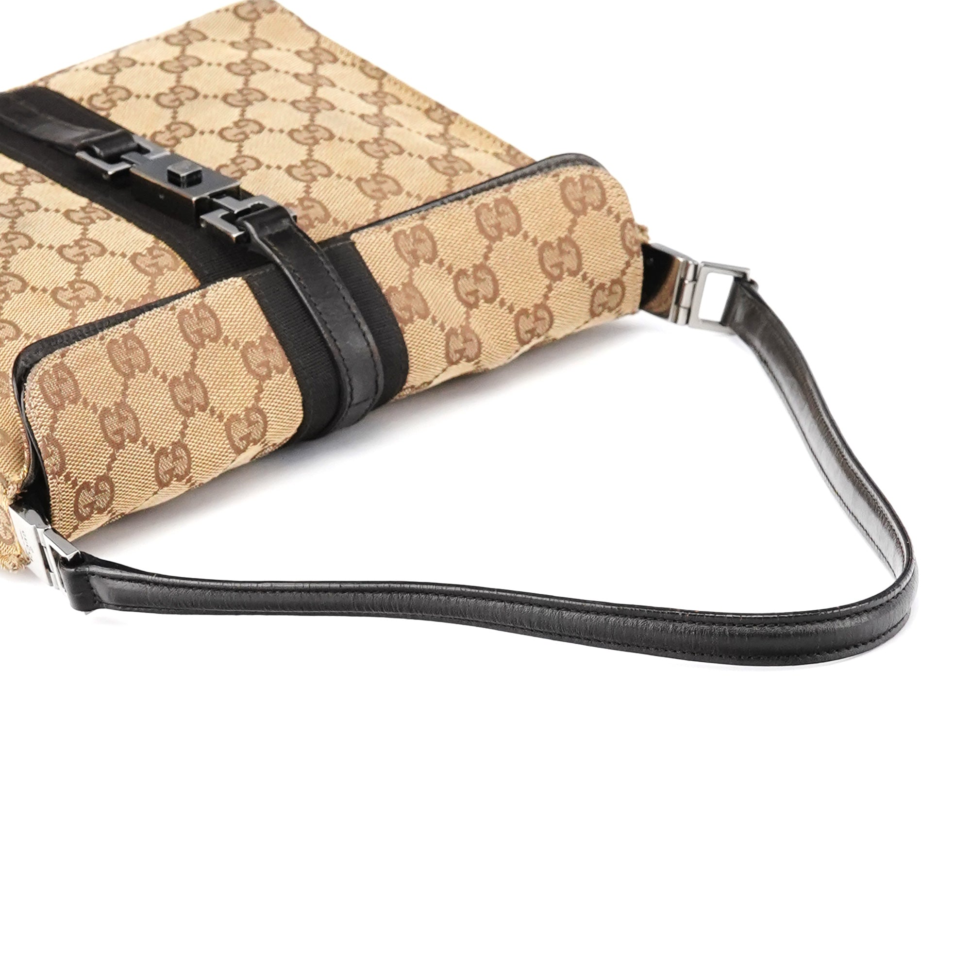 001 3734 Beige GG Jackie Shoulder Bag