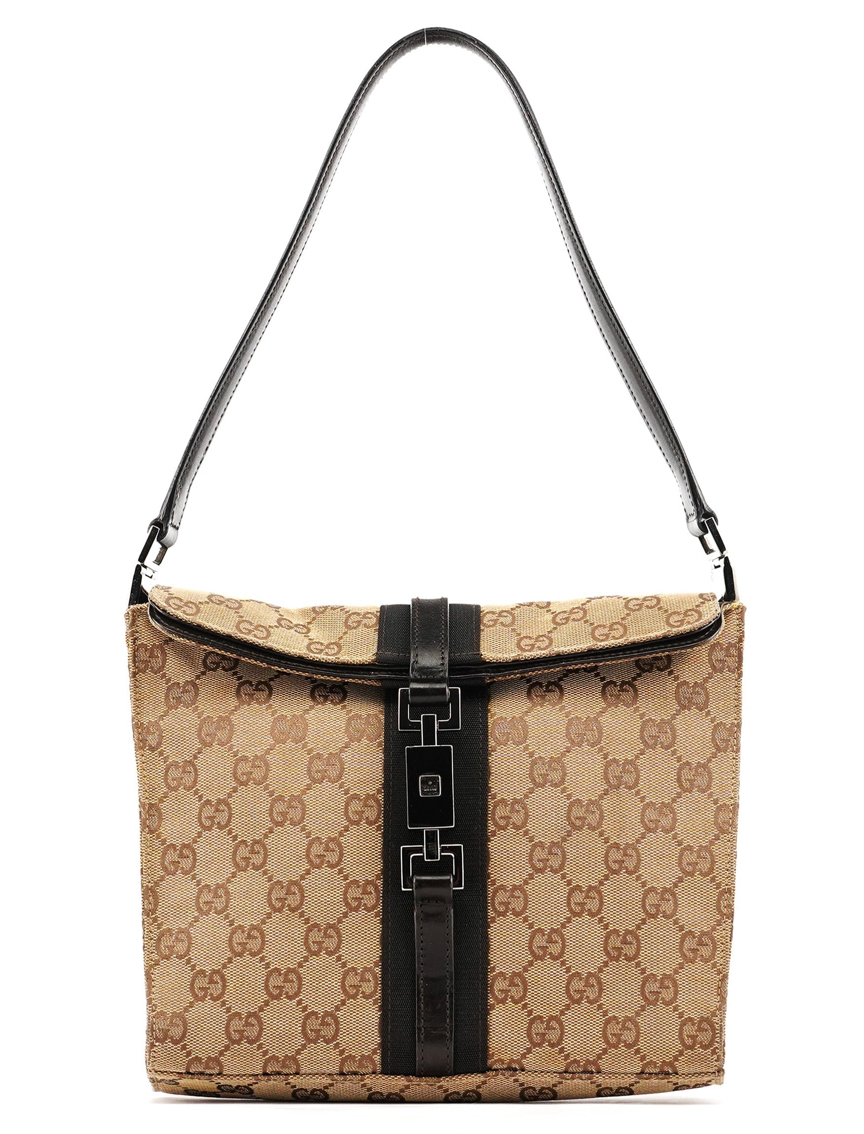 001 3734 Beige GG Jackie Shoulder Bag